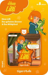 tigercard - Hexe Lilli - Das geheime Zimmer & Das Wildpferd - Tigermedia Karten