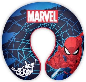 Spider-Man Nackenkissen Kinder Reisekissen Rot Blau Marvel