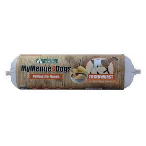 MyMenue4Dogs Hundefutter Ziegenwurst - 800 g