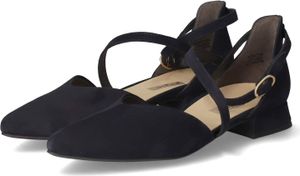 Paul Green Damen Riemchenpumps Dunkelblau Rauleder Größe: 37,5