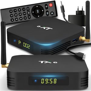 TV Box MediaPlayer 4/32 GB Fernbedienung HD Streaming USB 3.0 Smart Media Player 1080P HDR Chromecast Smart TV Box Android WIFI Quad Core Retoo