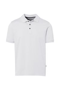 HAKRO Baumwolle Tec® Poloshirt 814, weiß, L