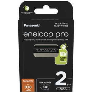 Panasonic Eneloop Pro AAA 930 mAh BK-4HCDE/2CP 2ks