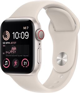 Apple Watch SE Aluminium Cellular 40mm Polarstern (Sportarmband polarstern) *NEW*
