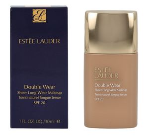 Estee Lauder Double Wear Sheer Long-Wear Makeup SPF20 3C2 Pebble langanhaltendes Make-up für ein natürliches Aussehen 30 ml