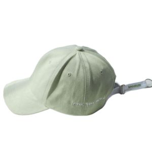 Sommer Uni Baseball Hut Brief Einstellbar Sonnenschutz Stickerei Herz Pferdeschwanz Hut für Outdoor-O