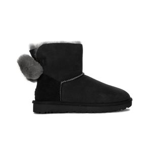 UGG Obuv Min Bailey Fuzzy Bow, 1132018BLACK