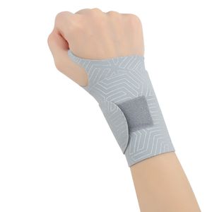 INF Neu Ultra-Dünne Handgelenk Schutz Gürtel Outdoor Sport Bandage Grau+Linie