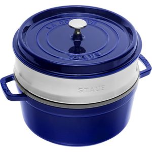 Staub Cocotte rund Dunkelblau 26cm 40510-604-0