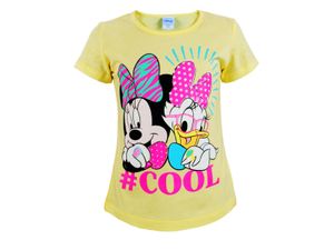 99240 Disney Minnie Mouse T-Shirt Mädchen Gelb 116