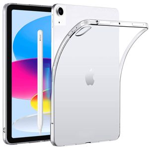 Für Apple iPad 10.9 2022 10. Generation Transparent Tablet Tasche Hülle Case TPU Silikon dünn