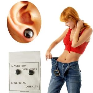 Schönheit schlanke magnetische Ohrstecker Akupunkturpunkte Massagegerät Ohrringe Gesundheitswesen
