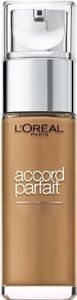 L'Oreal Paris True Match Liquid Foundation Skincare Infused with Hyaluronic Acid SPF 17 30ml 8N Cappuccino