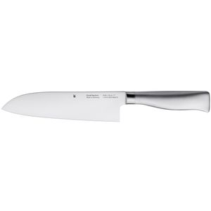 WMF Grand Gourmet Santoku Messer 32 cm, Made in Germany, Messer geschmiedet, Performance Cut, Spezialklingenstahl, Klinge 18 cm