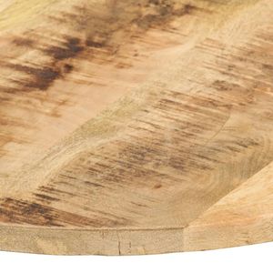 Tisch Möbel Zeitgenössischplatte Massivholz Mango Rund 15-16 mm 50 cm ❀ Hohequalität