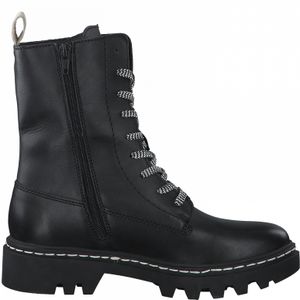 s.Oliver  Damen Lace Boot Flat Art: 5-5-25289-37 in black (schwarz) - Größe:41