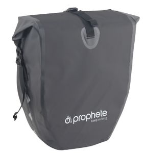 Prophete ® Fahrradtasche Gepäckträgertasche Einzeltasche - 20 Liter - Schwarz