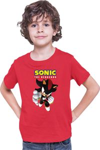 Charge koszulka dzieci?ca Sonic the Hedgehog Sega Mascot, 5-6 lata - 116 / Czerwony