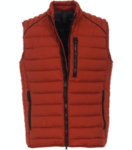 Casa Moda - Outdoorová pánská prošívaná vesta (523916900), velikost:M, barva:oranžová (491)
