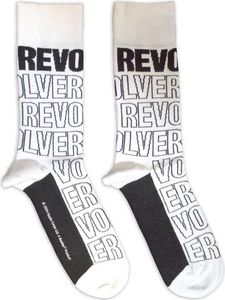 The Beatles - "Revolver" ponožky pre mužov/dámy unisex RO12252 (40,5 EU - 45,5 EU) (White)