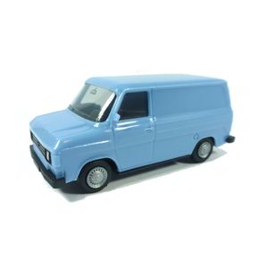Herpa 094863 Ford Transit blau Maßstab 1:87 Modellauto