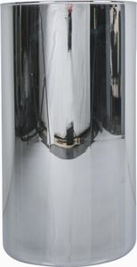Dekoglas Vase LEVI ESSENTIALS Zylinder chrome silber H. 20cm Hakbijl