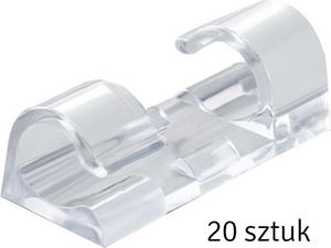 Apt Ag702B Svorka Kabelového Organizátoru 20Ks Apt Ag702B Svorka Kabelového Organizátoru 20Ks