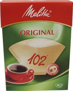 Melitta 102 Filtertüten braun 80 Stück