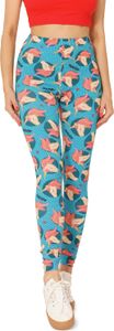 Merry Style Mädchen Jugend Lange Leggings MS10-408(Blau/Einhorn,176)