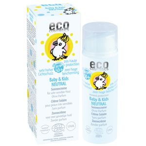 eco cosmetics - Baby Sonnencreme LSF 50+ neutral ohne Parfum - 50 ml