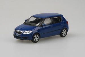 Škoda Fabia II (2006) - Modrá Dynamic Uni ABREX 1:43