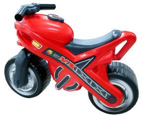 Polesie Motorrad Rutscher MX-ON Kinder Fahrzeug Laufrad Lauflernrad rot