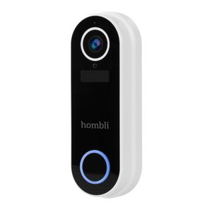 Hombli Smart Doorbell 2 - Smart-Türklingel Mit Kamera Und Wlan-Verbindung – Weiss