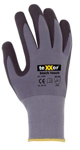 Nylon-Strickhandschuhe, „black touch®'  Nylon-Strickhandschuhe, „black touch®'  Nylon-Strickhandschuhe, „black touch®'  Nylon-Strickhandschuhe, „black touch®'  Nylon-Strickhandschuhe, „black touch®', Handschuhgröße:7 (S)