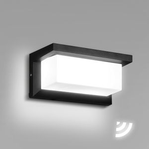 Yakimz 18W LED nástěnné svítidlo s detektorem pohybu IP65 Deco venkovní světlo nástěnné svítidlo