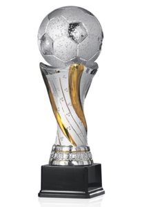 Fußball Pokal aus Keramik Pokalgröße - 43 cm