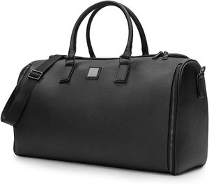 JAMES HAWK Víkendová taška na oblek Cestovná taška na služobné cesty a príručnú batožinu - taška na oblečenie s odnímateľným nosným popruhom - taška na oblek a košeľu s ochranou RFID - čierna