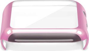 Case für Apple Watch Serie 1, 2, 3, 4 Cover Schutzhülle Verschieden Größen 360-Grad Schutz, Farbe:Rosa, Apple Watch Modell:Series 2, Größe Watch:38 mm
