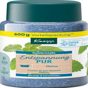 Kneipp Badekristalle leicht löslich Entspannung Pur mit Melisse 600g