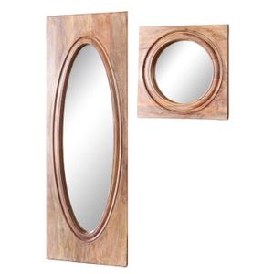 Design Spiegel RUPIN 180 x 60 cm Flur groß XXL Ganzkörperspiegel