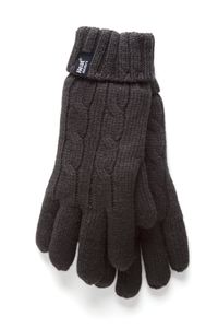 Thermo Handschuhe Heat Holders Winterhandschuhe Damen schwarz M L