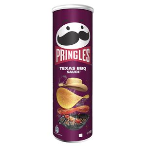Pringles Texas BBQ Sauce Stapelchips mit Barbecue Geschmack 185g