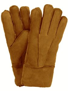 Handschuh in echtem Lammfell für Damen + Herren