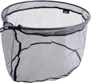 MIKADO pogumovaná pristávacia sieť hlavová pristávacia sieť 60x50cm s hliníkovým rámom LANDING NET