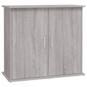 vidaXL Aquariumständer Grau Sonoma 81x36x73 cm Holzwerkstoff