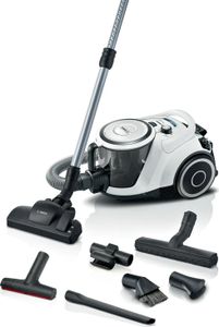 Bosch BGC41XALL Serie 6 Beutelloser Staubsauger, Farbe:Weiß