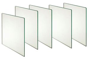 5x Ersatzglas für automatik Schweißhelm 107x90 mm