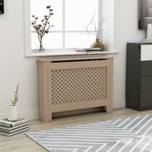 vidaXL Obudowa grzejnika 112 x 19 x 81 cm MDF vidaXL Obudowa grzejnika 112 x 19 x 81 cm MDF