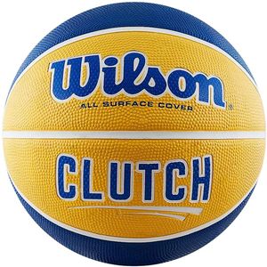 Wilson 19 CLUTCH Basketball Gelb - Unisex - Erwachsene (ABA)