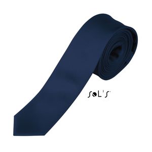 Slim Tie Gatsby Krawatte - Farbe: French Navy - Größe: 152 x 5 cm